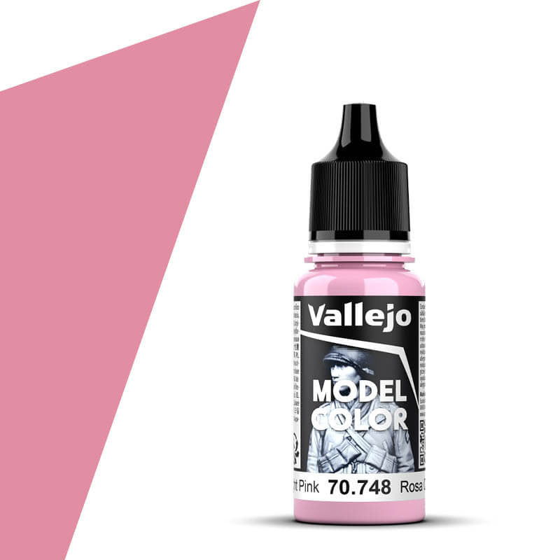 Vallejo - Model Colour - Light Pink 18ml Diorama Hobby Scenics