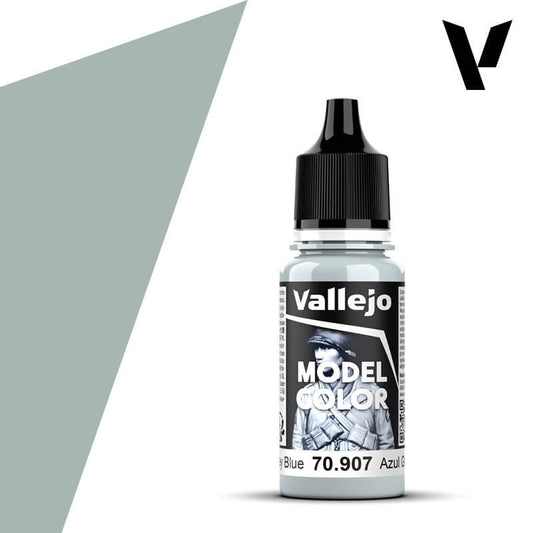 Vallejo - Model Colour - Pale Grey Blue 18ml Miniature Paint