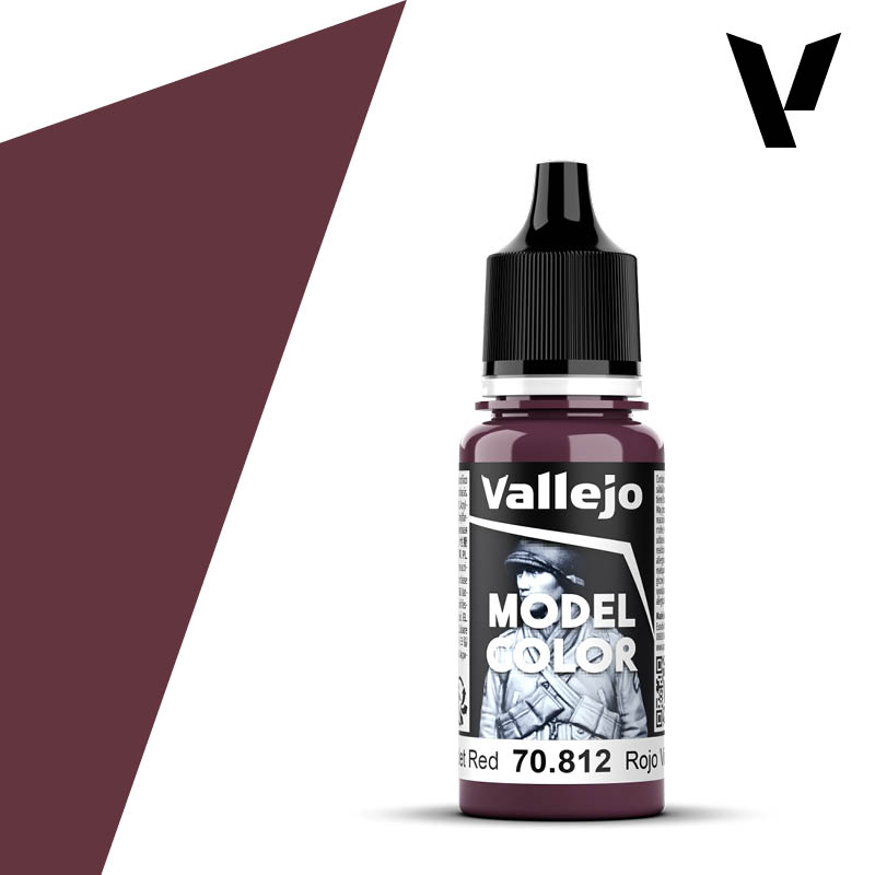 Vallejo - Model Colour - Violet Red 18ml Hobby Tool