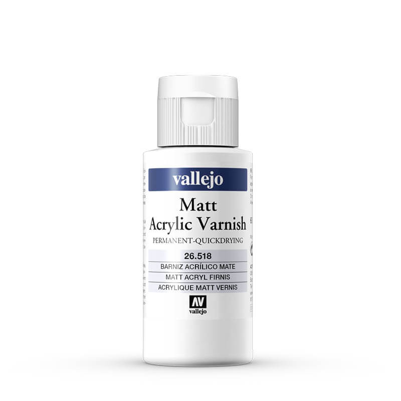 Vallejo Permanent Matt Varnish 60ml Hobby Tool