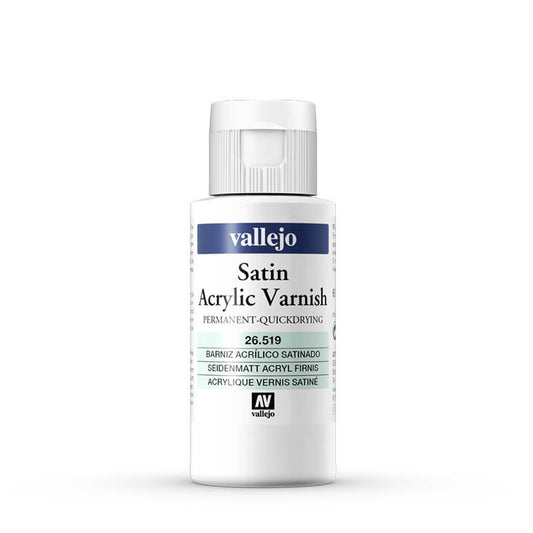 Vallejo Permanent Satin Varnish 60ml Hobby Tool