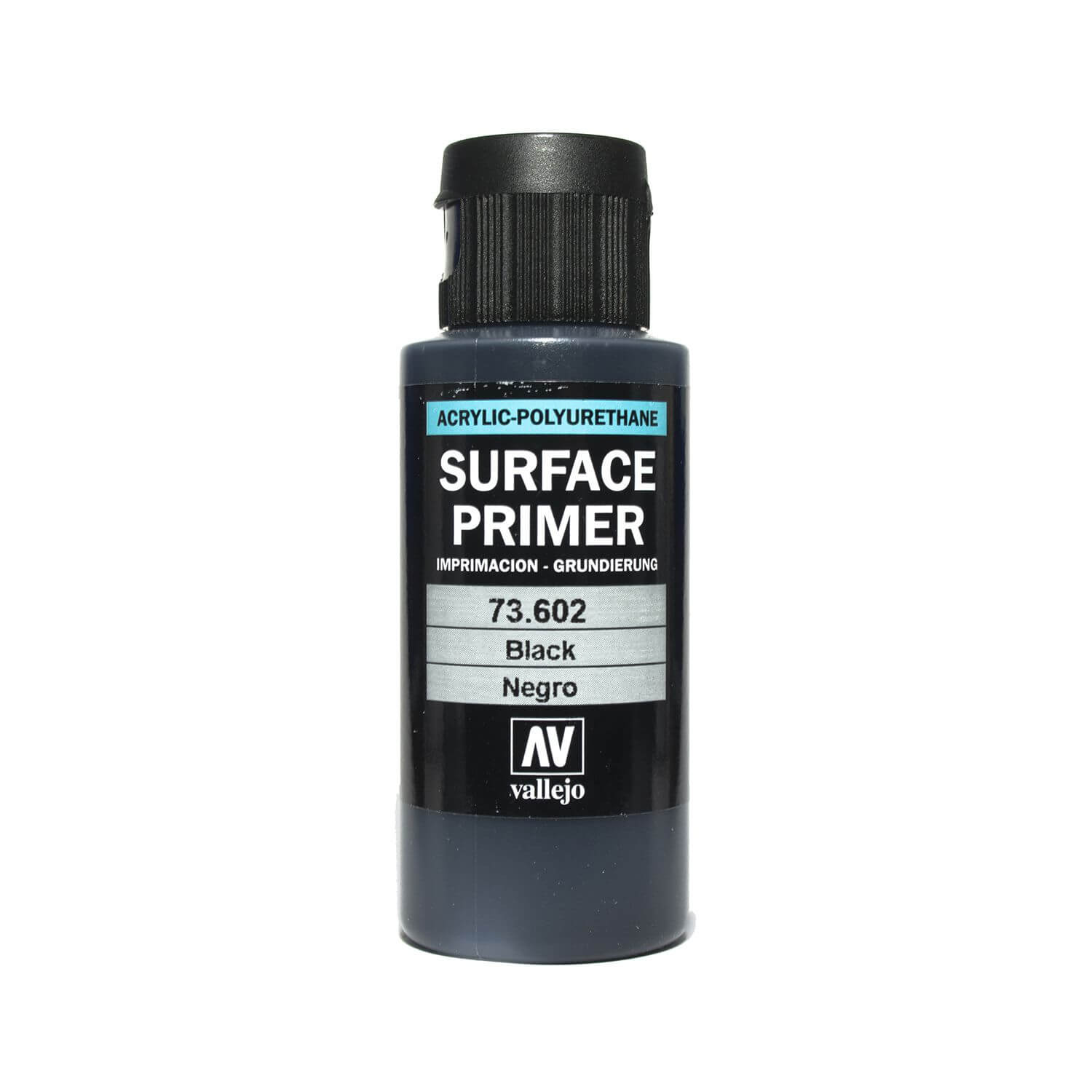 Vallejo Surface Primer - Black 60ml Miniature Paint