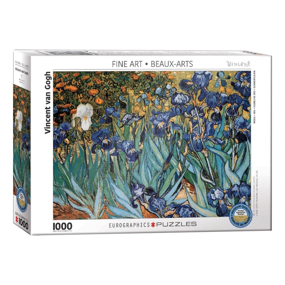 Eurographics Puzzle: Van Gogh - Irises - Jigsaw Puzzle