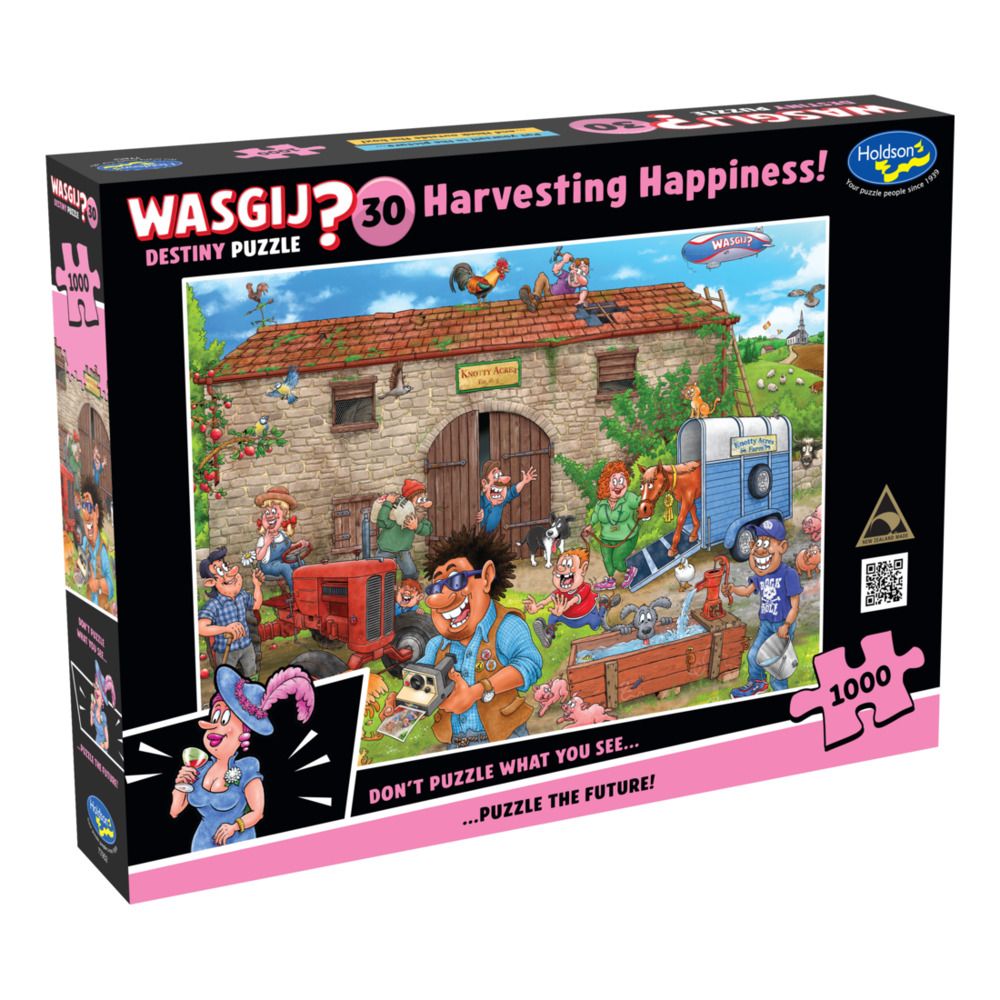 Holdson Puzzle: Wasgij? Destiny #30 - Harvesting Happiness - Jigsaw Puzzle