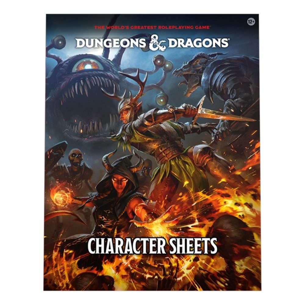Dungeons & Dragons Character Sheets (2024) - RPG