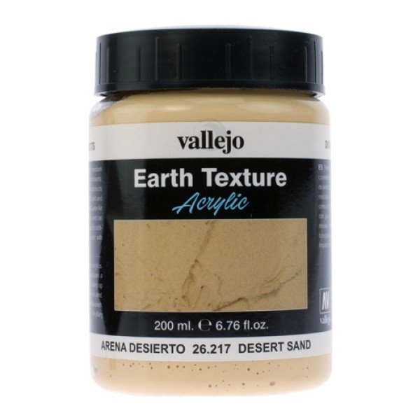 Vallejo Diorama Effects - Desert Sand 200ml Hobby Scenics