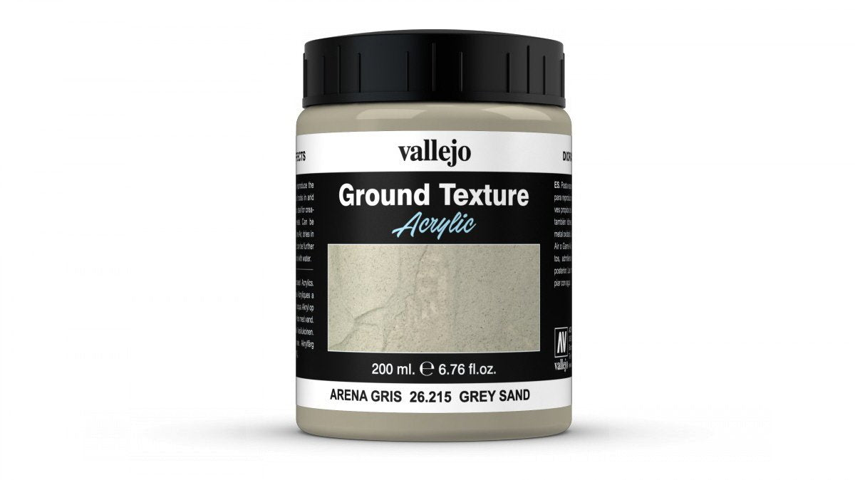 Vallejo Diorama Effects - Grey Sand 200ml Hobby Scenics