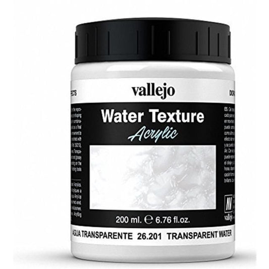 Vallejo Diorama Effects - Transparent Water (colourless) 200ml Hobby Scenics