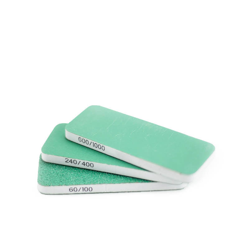 Vallejo Hobby Tools - FlexiSander Dual Grit x3 (80x30x6mm) Hobby Tool