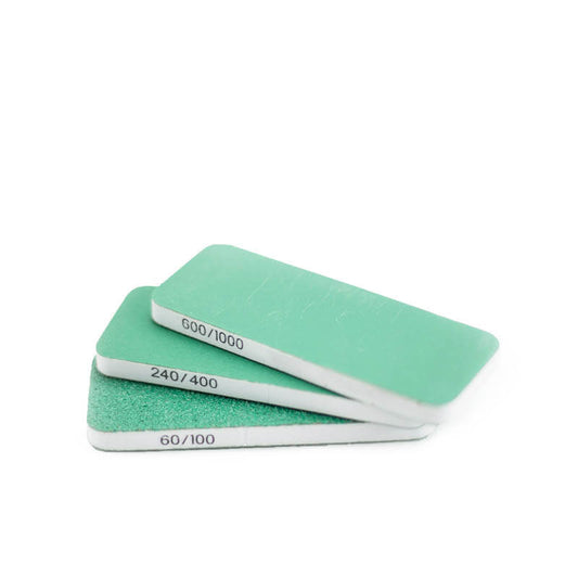 Vallejo Hobby Tools - FlexiSander Dual Grit x3 (80x30x6mm) Hobby Tool