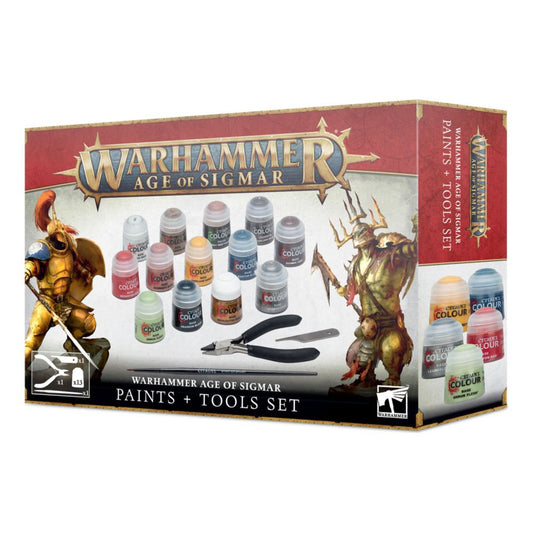 Warhammer Age Of Sigmar Paints + Tools