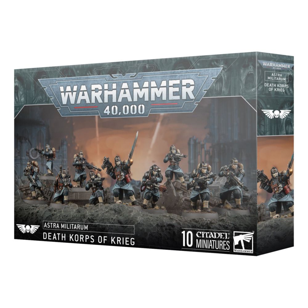 Warhammer Astra Militarum Death Korps Krieg Infantry Squad