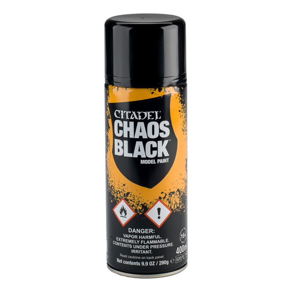 Warhammer Chaos Black Spray 400ml