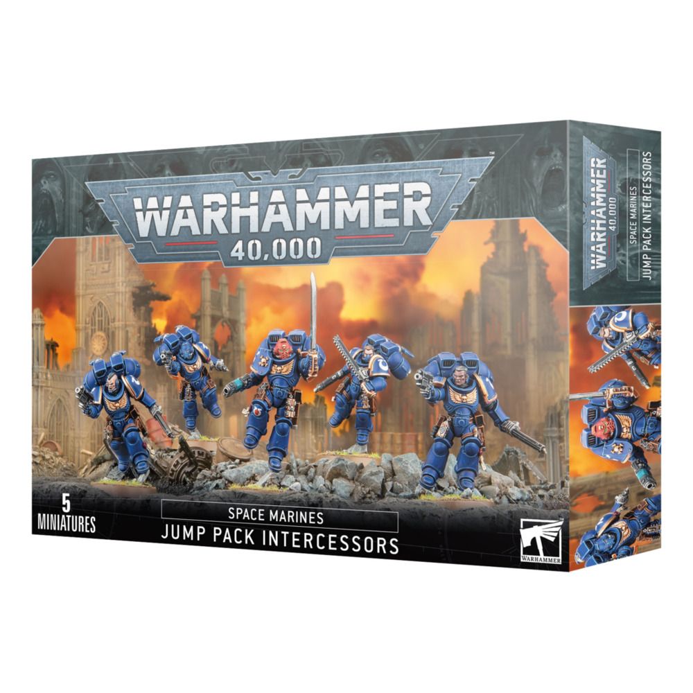Warhammer Space Marines Jump Pack Intercessors