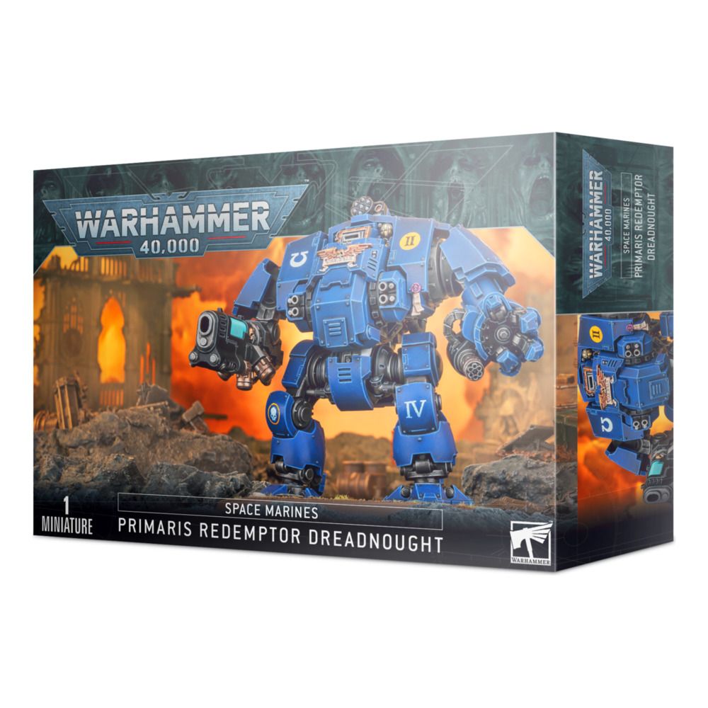 Warhammer Space Marines Primaris Redemptor Dreadnought