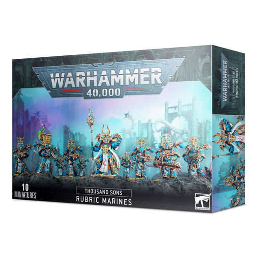 Warhammer Thousand Sons Rubric Marines