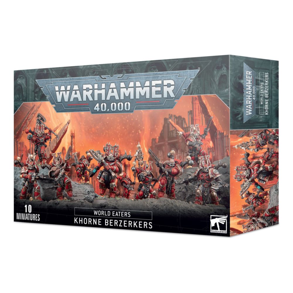 Warhammer World Eaters Khorne Berserkers